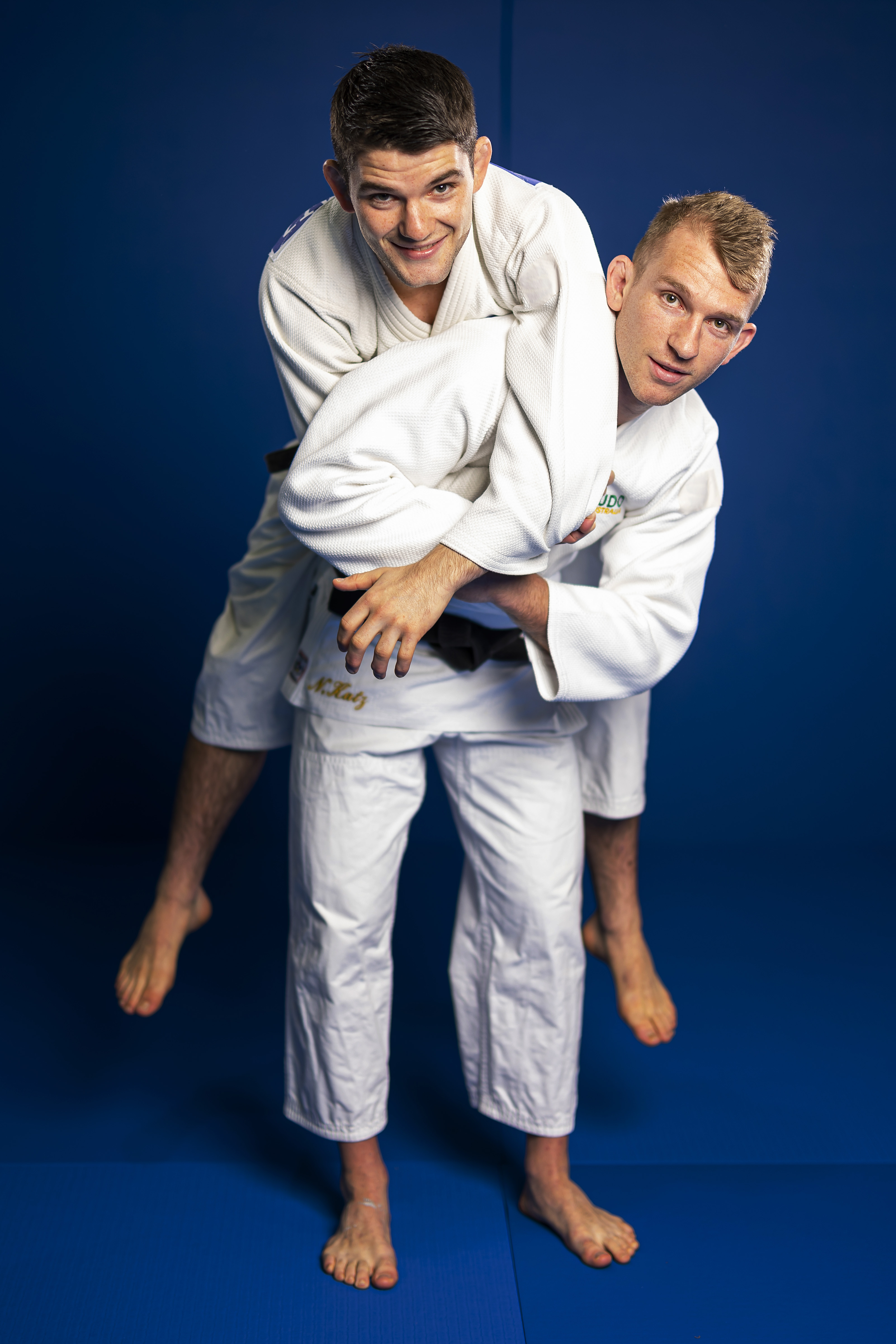 Australian judoka Olympians Josh and Nathan Katz