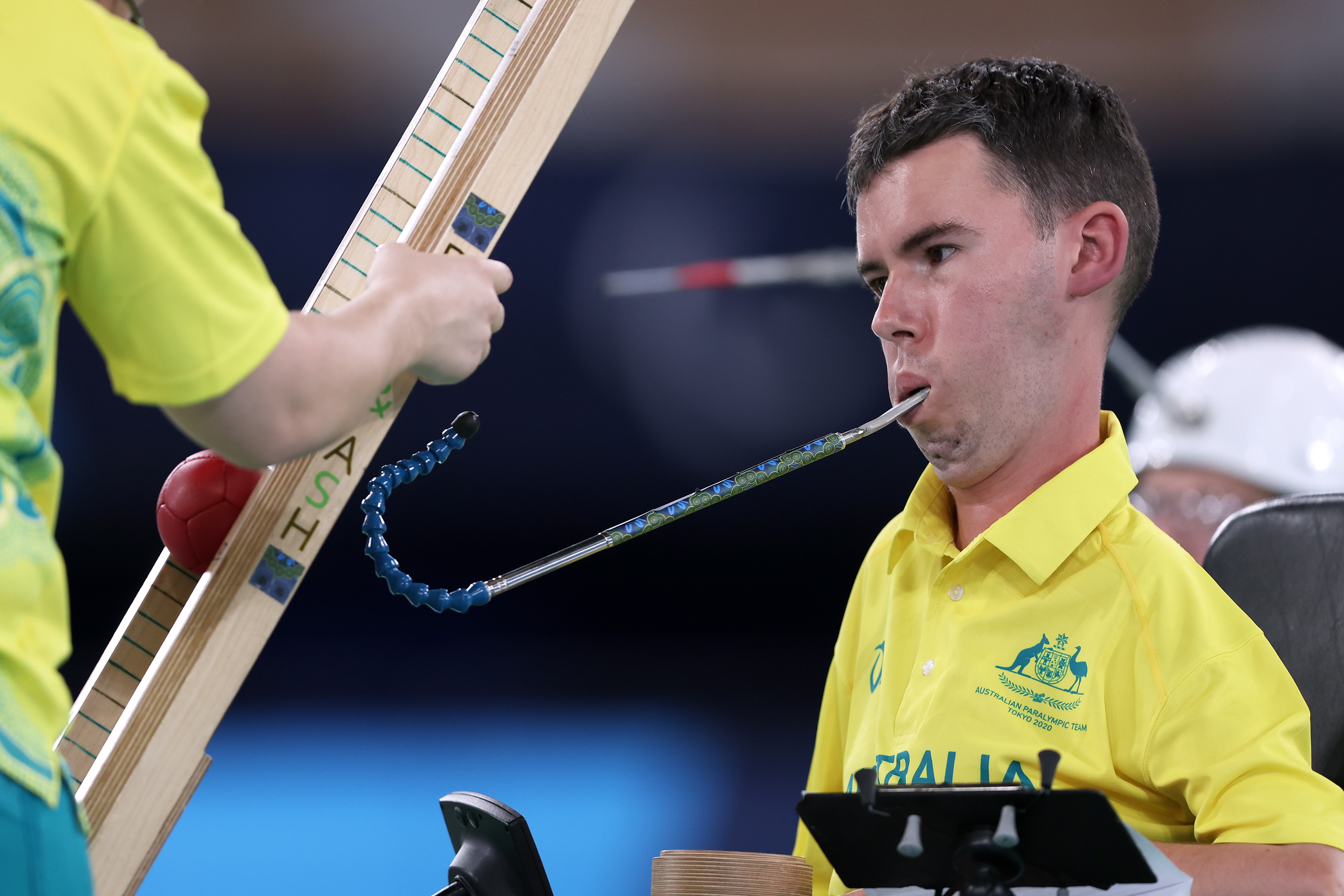 Boccia Australia's and Paralympian Dan Michel