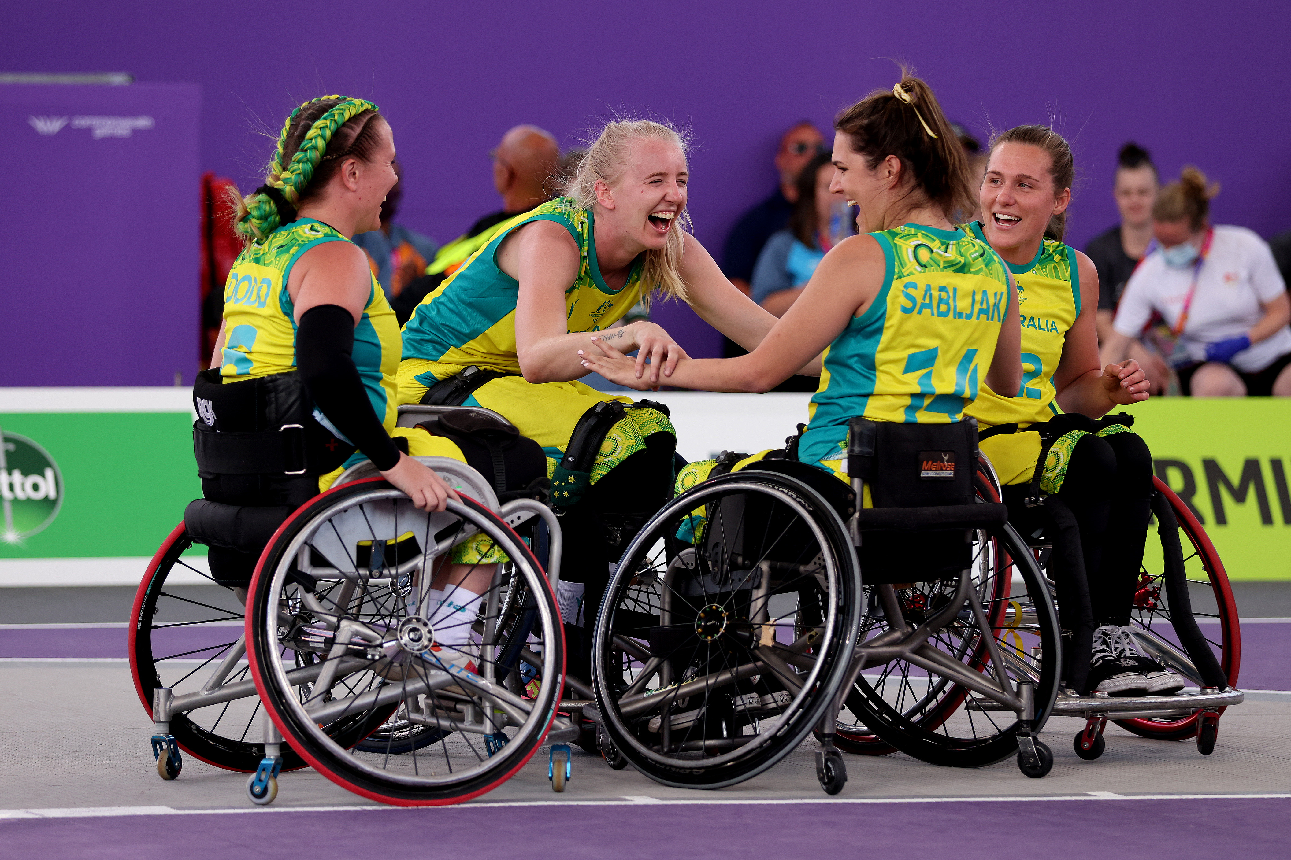 Australian 3x3 wheelchair basketball team at Tokyo 2020
