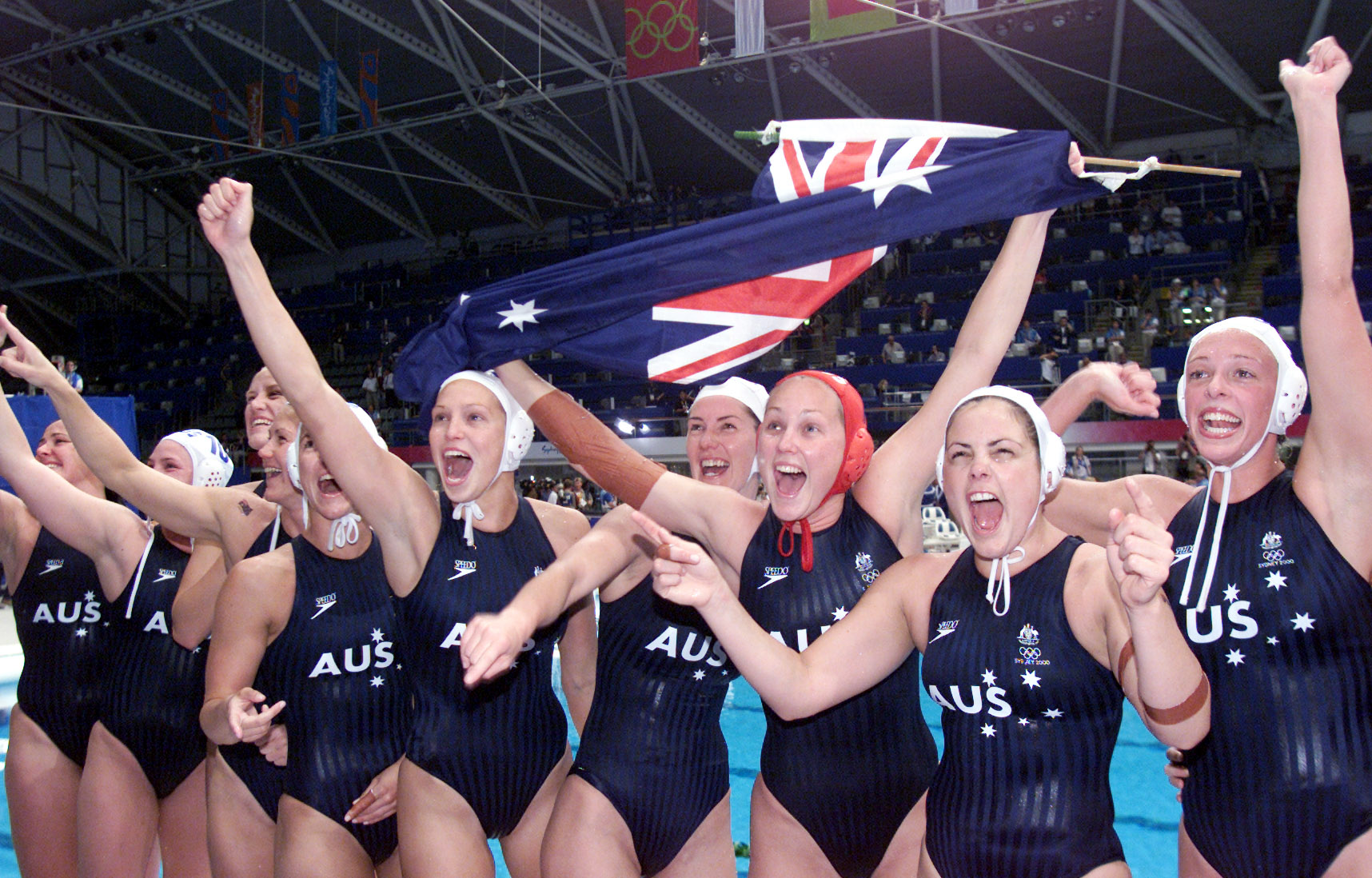 Australia wins gold in water polo at Sydney 2000 Games